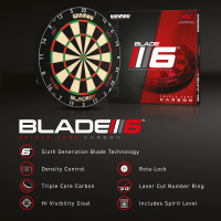 Winmau Dartboard Blade 6 Triple Core Carbon PDC