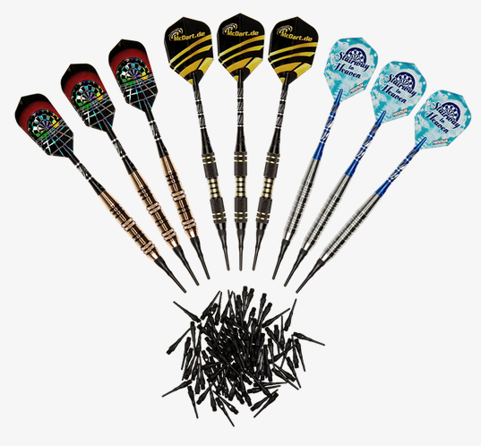 Softdarts 9er Set