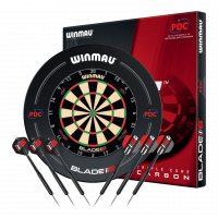 Winmau Blade 360 Triple Core Set mit PDC Surround und 2...