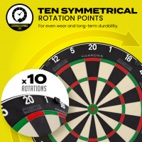 Harrows Fortis Steeldartboard