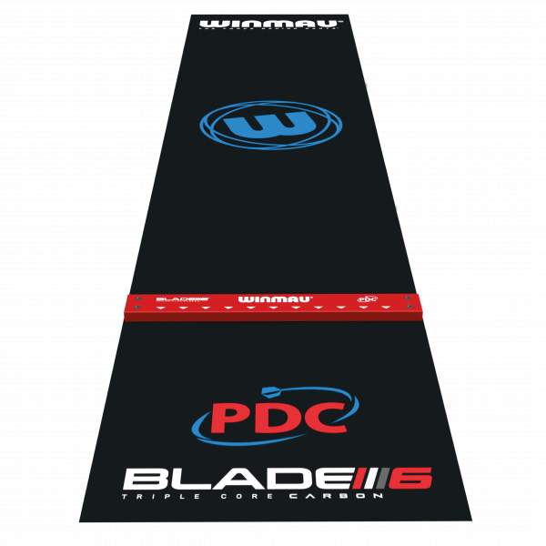 Winmau Pro Zone Precision PVC + Integrated Oche - Dartteppich