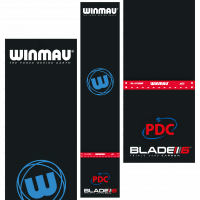 Winmau Pro Zone Precision PVC + Integrated Oche - Dartteppich