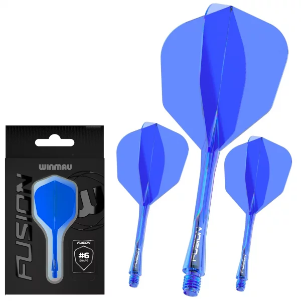 Winmau Fusion Flights Blue