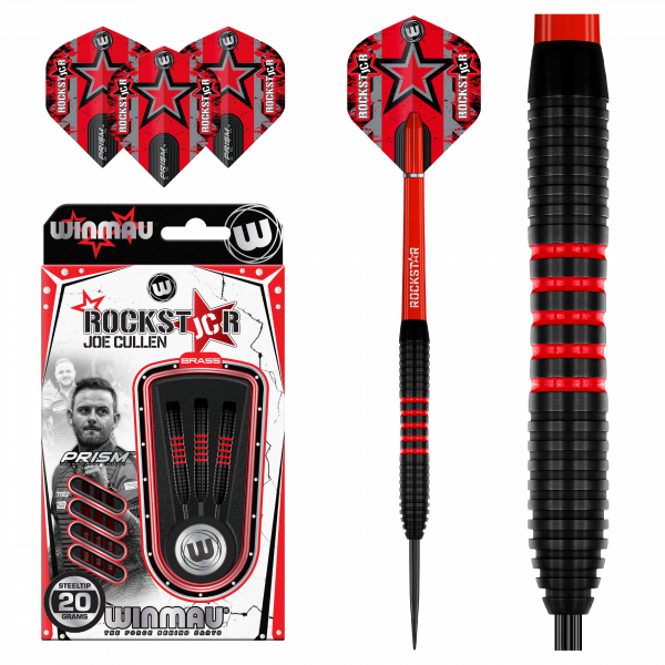 Winmau Joe Cullen Brass Rockstar Steeldarts 20 Gramm